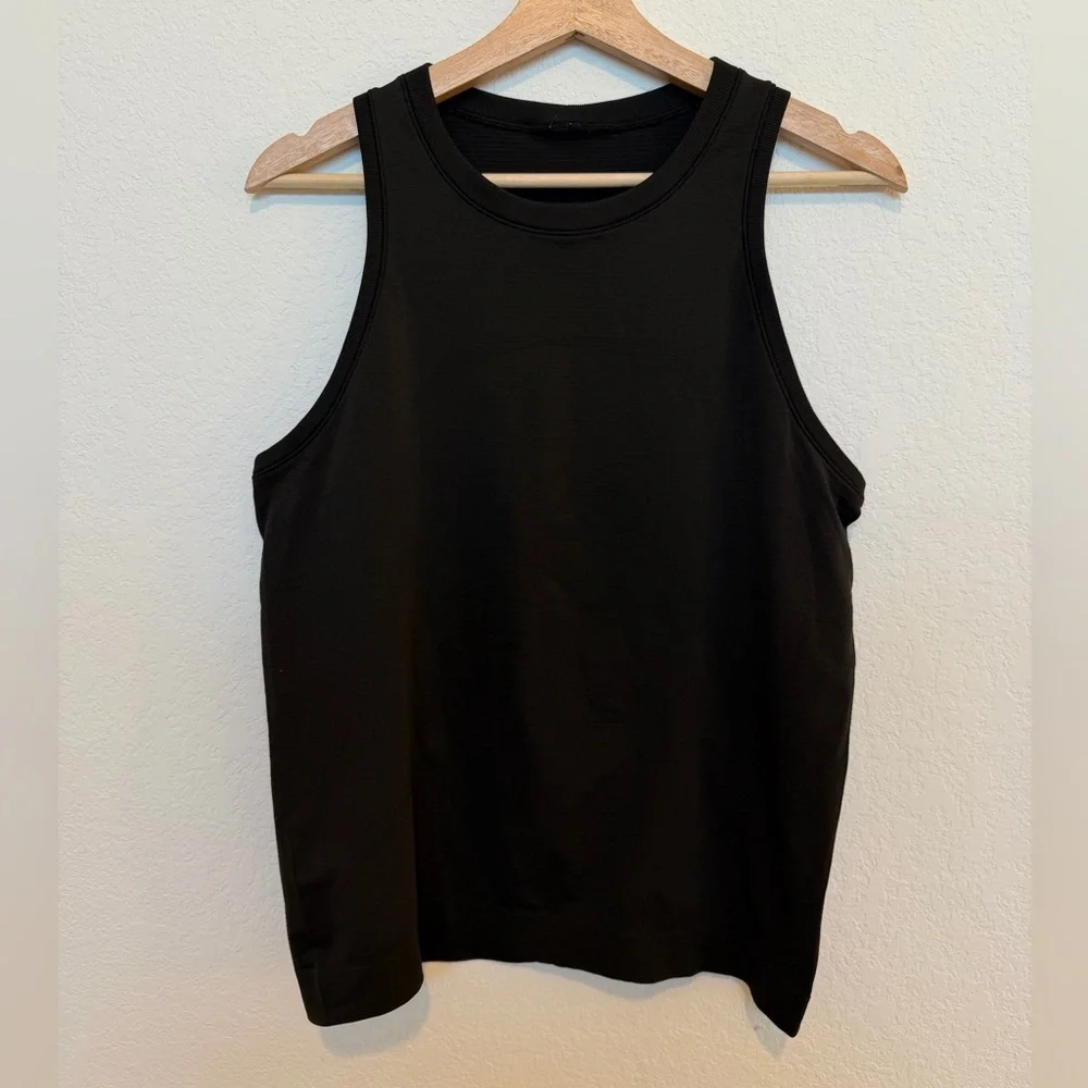 Lululemon Swiftly Relaxed Fit Tank Top Black Size Large - Picture 3 of 3